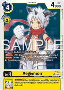 Image for Aegiomon (Time Stranger Demo Deck) (P-194 P) - Digimon Card Game