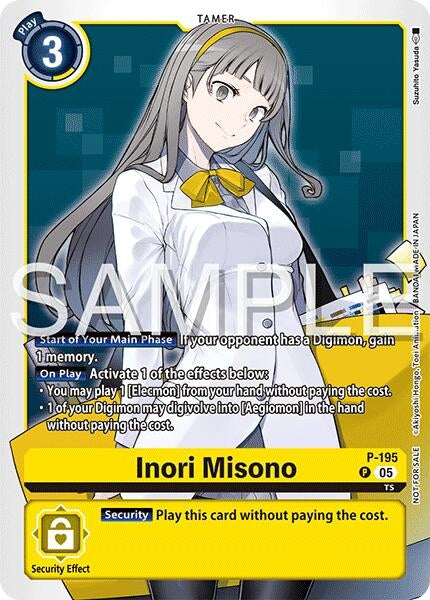 Image for Inori Misono (Time Stranger Demo Deck) (P-195 P) - Digimon Card Game