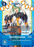 Image for Rina Shinomiya (Premium Heroines Set Ver.2) (BT11-112 SEC) (Dimensional Phase) (BT-11) - Digimon Card Game