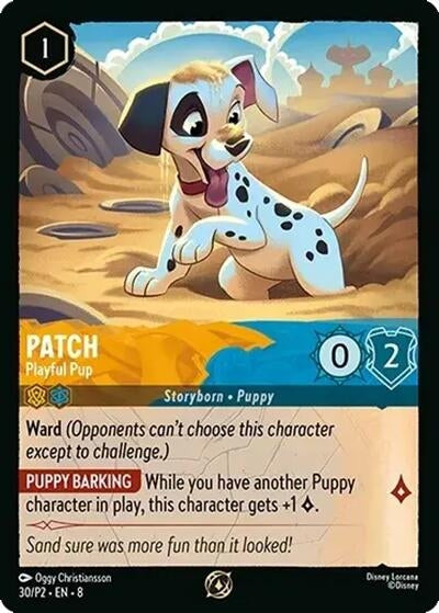 Image for Patch - Playful Pup (30) - Disney Lorcana