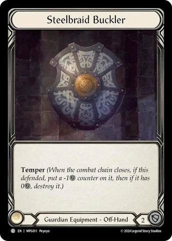 Image for Steelbraid Buckler (MPG011) (Mastery Pack Guardian) - Flesh and Blood TCG