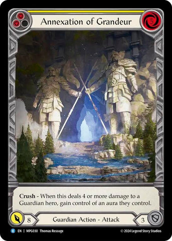 Image for Annexation of Grandeur (Extended Art) (MPG030) (Mastery Pack Guardian) - Flesh and Blood TCG