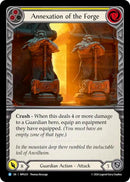 Image for Annexation of the Forge (MPG031) (Mastery Pack Guardian) - Flesh and Blood TCG
