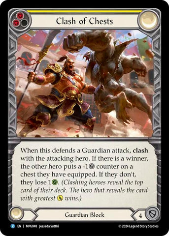Image for Clash of Chests (MPG048) (Mastery Pack Guardian) - Flesh and Blood TCG