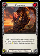 Image for Chokeslam (Yellow) (MPG059) (Mastery Pack Guardian) - Flesh and Blood TCG