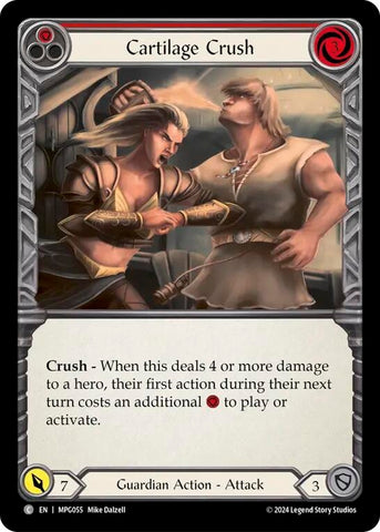 Image for Cartilage Crush (Red) (MPG055) (Mastery Pack Guardian) - Flesh and Blood TCG