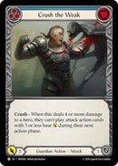 Image for Crush the Weak (Blue) (MPG069) (Mastery Pack Guardian) - Flesh and Blood TCG
