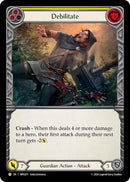 Image for Debilitate (Yellow) (MPG071) (Mastery Pack Guardian) - Flesh and Blood TCG