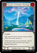 Image for Geyser of Seismic Stirrings (Blue) (MPG105) (Mastery Pack Guardian) - Flesh and Blood TCG