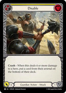 Image for Disable (Yellow) (MPG074) (Mastery Pack Guardian) - Flesh and Blood TCG