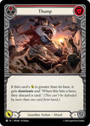 Image for Thump (Red) (MPG085) (Mastery Pack Guardian) - Flesh and Blood TCG