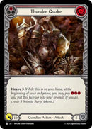 Image for Thunder Quake (Red) (MPG088) (Mastery Pack Guardian) - Flesh and Blood TCG