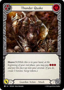 Image for Thunder Quake (Yellow) (MPG089) (Mastery Pack Guardian) - Flesh and Blood TCG