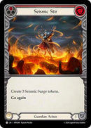 Image for Seismic Stir (Red) (MPG094) (Mastery Pack Guardian) - Flesh and Blood TCG