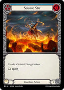Image for Seismic Stir (Blue) (MPG096) (Mastery Pack Guardian) - Flesh and Blood TCG