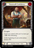 Image for Stonewall Confidence (Yellow) (MPG107) (Mastery Pack Guardian) - Flesh and Blood TCG