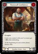 Image for Stonewall Confidence (Blue) (MPG108) (Mastery Pack Guardian) - Flesh and Blood TCG