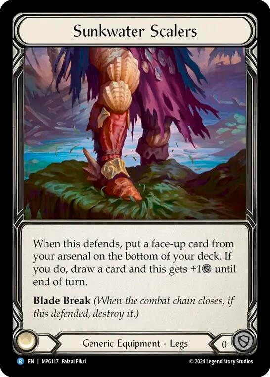Image for Sunkwater Scalers (MPG117) (Mastery Pack Guardian) - Flesh and Blood TCG