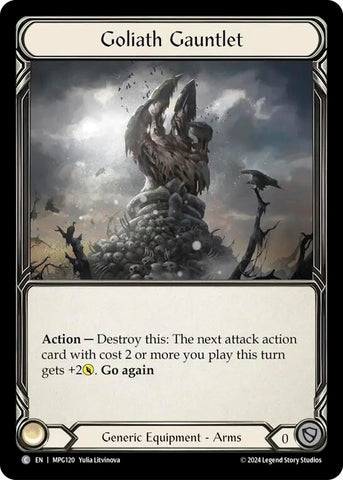 Image for Goliath Gauntlet (MPG120) (Mastery Pack Guardian) - Flesh and Blood TCG