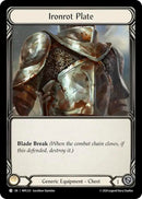 Image for Ironrot Plate (MPG123) (Mastery Pack Guardian) - Flesh and Blood TCG