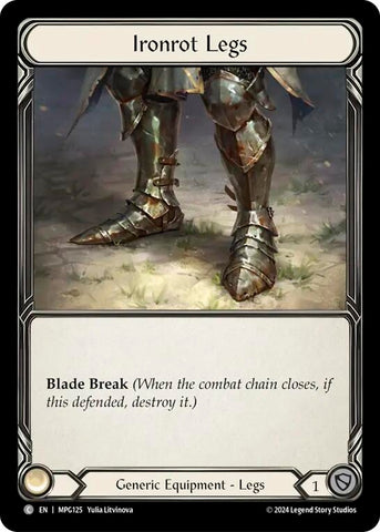 Image for Ironrot Legs (MPG125) (Mastery Pack Guardian) - Flesh and Blood TCG