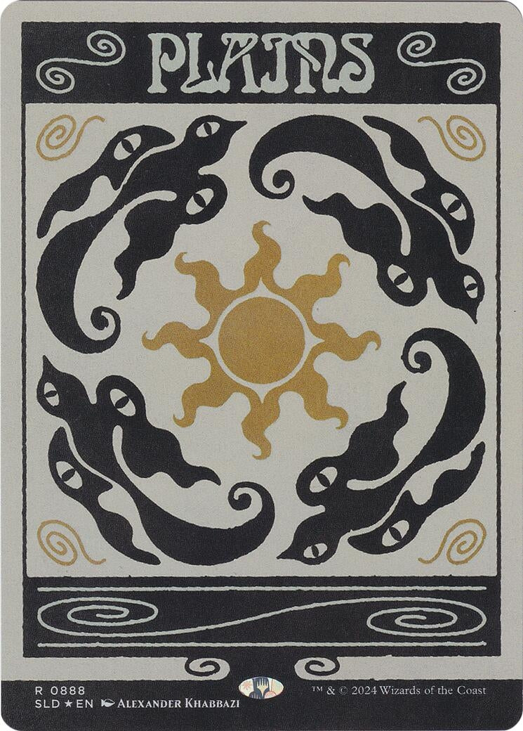 Image for Plains (0888) (Rainbow Foil) (888) (Secret Lair Drop Series) - Magic: The Gathering