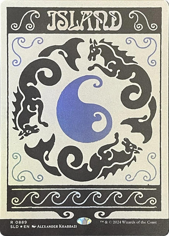 Image for Island (0889) (Rainbow Foil) (889) (Secret Lair Drop Series) - Magic: The Gathering