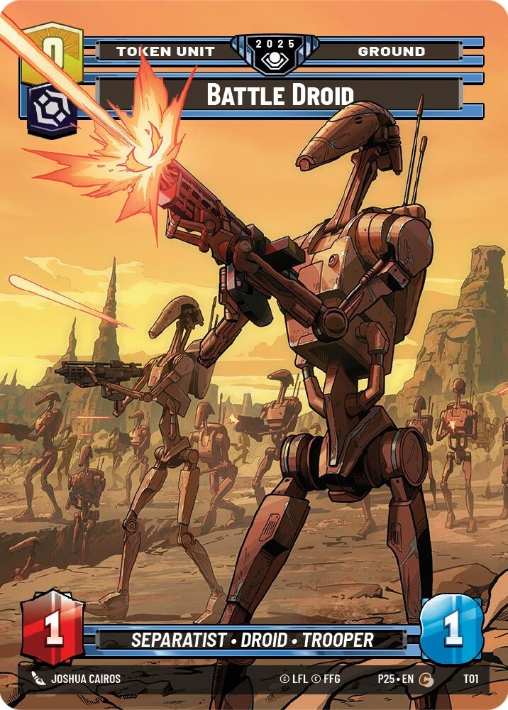 Battle Droid // Clone Trooper (T01 // T03) (Organized Play Promos)