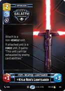 Image for Kylo Ren's Lightsaber (104) - Star Wars: Unlimited