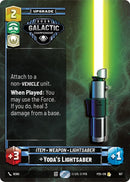 Image for Yoda's Lightsaber (107) - Star Wars: Unlimited