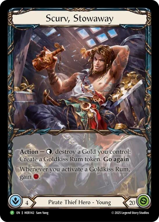 Image for Scurv, Stowaway - HER142 (HER142) - Flesh and Blood TCG