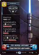Image for Constructed Lightsaber (112) - Star Wars: Unlimited