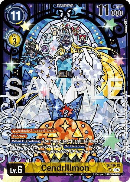 Image for Cendrillmon (Premium Heroines Set Ver.2) (ST19-12 SR) (Starter Deck 19: Fable Waltz) (ST-19) - Digimon Card Game
