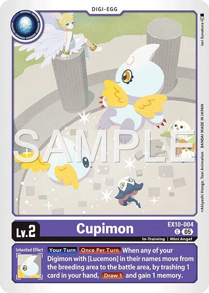 Image for Cupimon (EX10-004 C) - Digimon Card Game