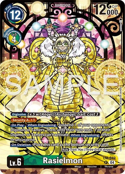 Image for Rasielmon (Premium Heroines Set Ver.2) (LM-042 P) (World Convergence) (BT-21) - Digimon Card Game