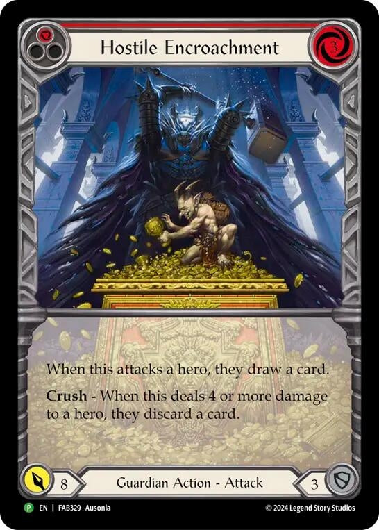 Image for Hostile Encroachment (FAB329) - Flesh and Blood TCG