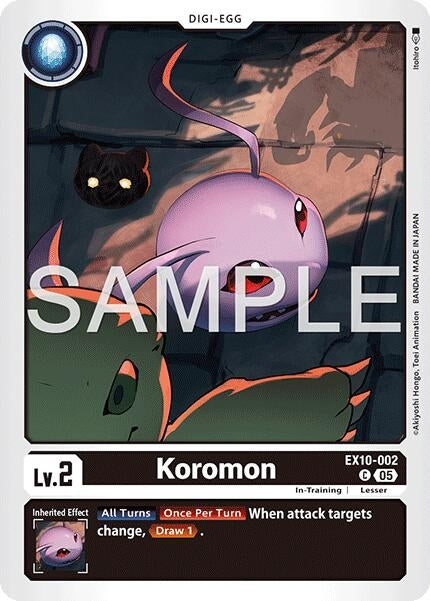 Image for Koromon (EX10-002 C) - Digimon Card Game