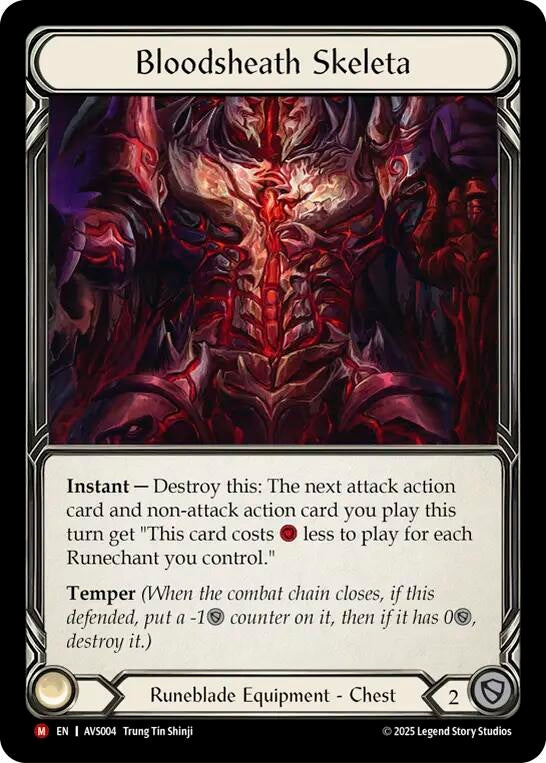 Image for Bloodsheath Skeleta (AVS004) - Flesh and Blood TCG