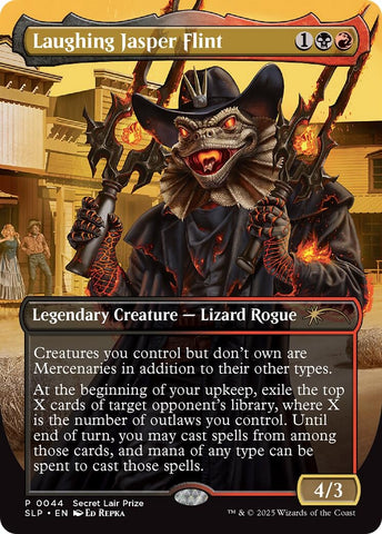 Image for Laughing Jasper Flint (44) (Secret Lair Showdown) - Magic: The Gathering
