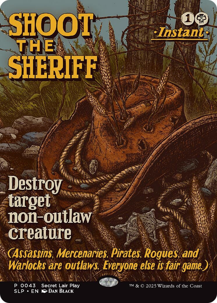 Image for Shoot the Sheriff (43) (Secret Lair Showdown) - Magic: The Gathering