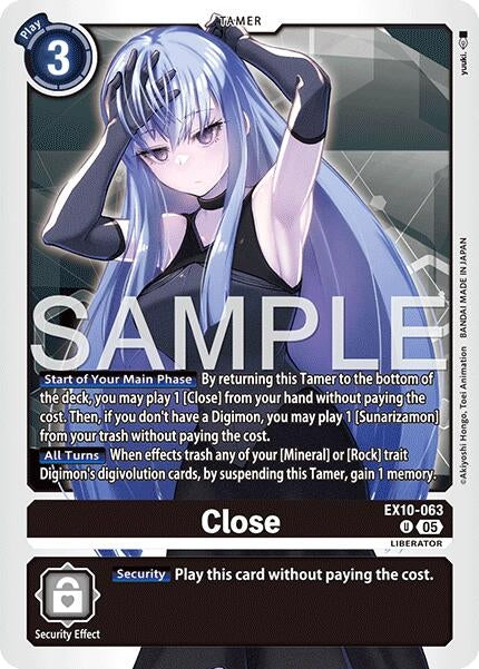 Image for Close (EX10-063 U) - Digimon Card Game