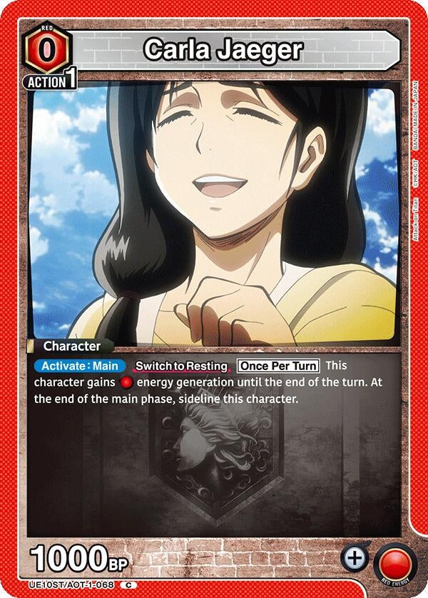 Image for Carla Jaeger (UE10ST/AOT-1-068) - Union Arena