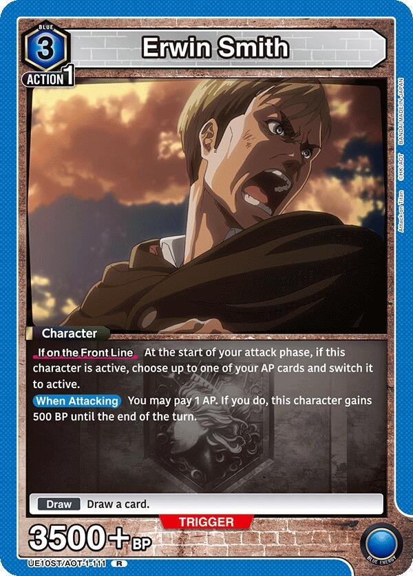 Image for Erwin Smith (UE10ST/AOT-1-111) - Union Arena
