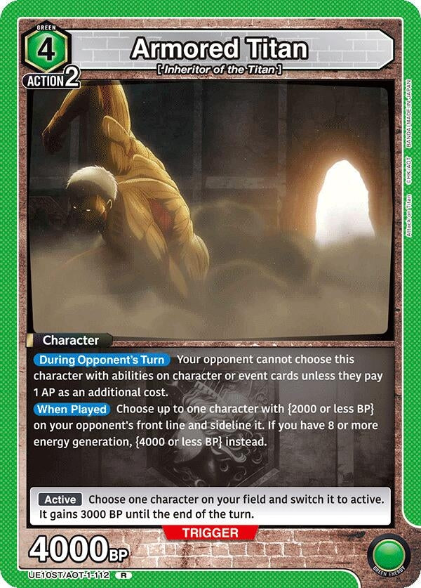 Image for Armored Titan (UE10ST/AOT-1-112) - Union Arena