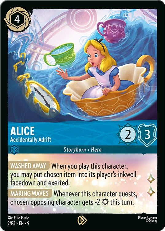 Image for Alice - Accidentally Adrift (2) - Disney Lorcana