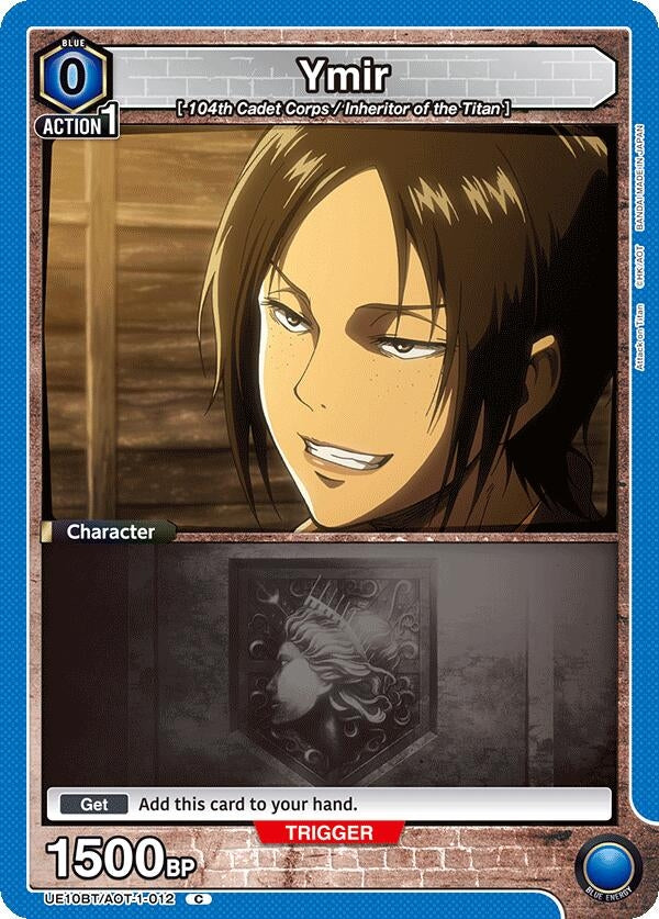 Image for Ymir (012) (UE10BT/AOT-1-012) (UE10BT: Attack on Titan) - Union Arena