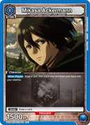 Image for Mikasa Ackermann (023) (UE10BT/AOT-1-023) (UE10BT: Attack on Titan) - Union Arena