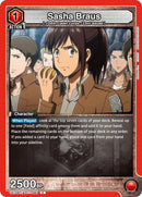 Image for Sasha Braus (080) (UE10BT/AOT-1-080) (UE10BT: Attack on Titan) - Union Arena