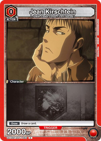 Image for Jean Kirschtein (083) (UE10BT/AOT-1-083) (UE10BT: Attack on Titan) - Union Arena