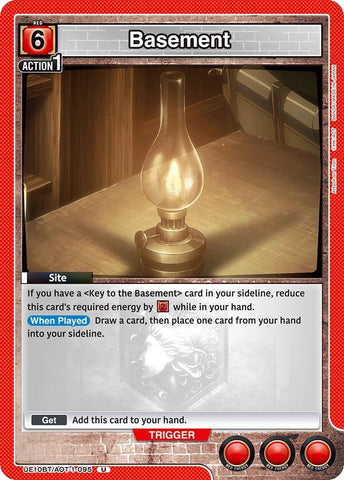 Image for Basement (UE10BT/AOT-1-095) (UE10BT: Attack on Titan) - Union Arena